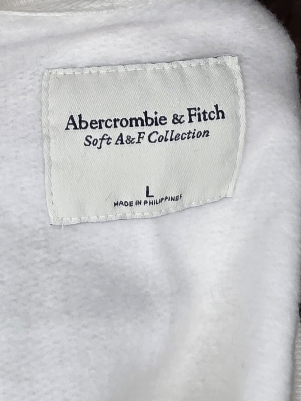 Abercrombie & Fitch Sweatshirt Pink Floyd Graphic Tunic White Pink Tan Gray L - Picture 5 of 8